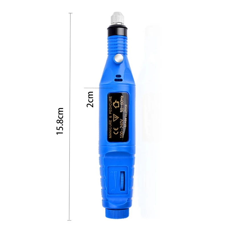 

1Pc Professional Electric Nail Sander USB a Silencer Nail Electric Manicure Cutter Tools Art Beauty Health