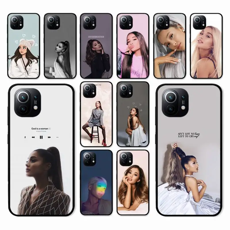 

Ariana G-Grandees Phone Case For Xiaomi Mi Note 10 Pro 8 Lite 9 Se 10T 6X 6 5X 5 F1 Mix 2S Max 2 3 Cover