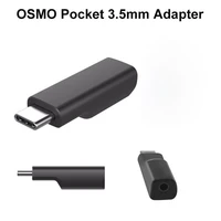 dji pocket 2 dji osmo pocket 3 5mm mic adapter supports external 3 5mm microphone mic adapter for dji osmo pocket accessories