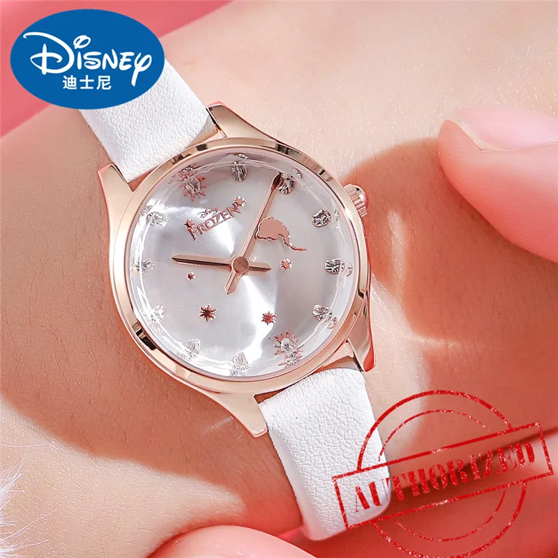 Оригинальные роскошные женские часы DISNEY с героями мультфильма Холодное сердце