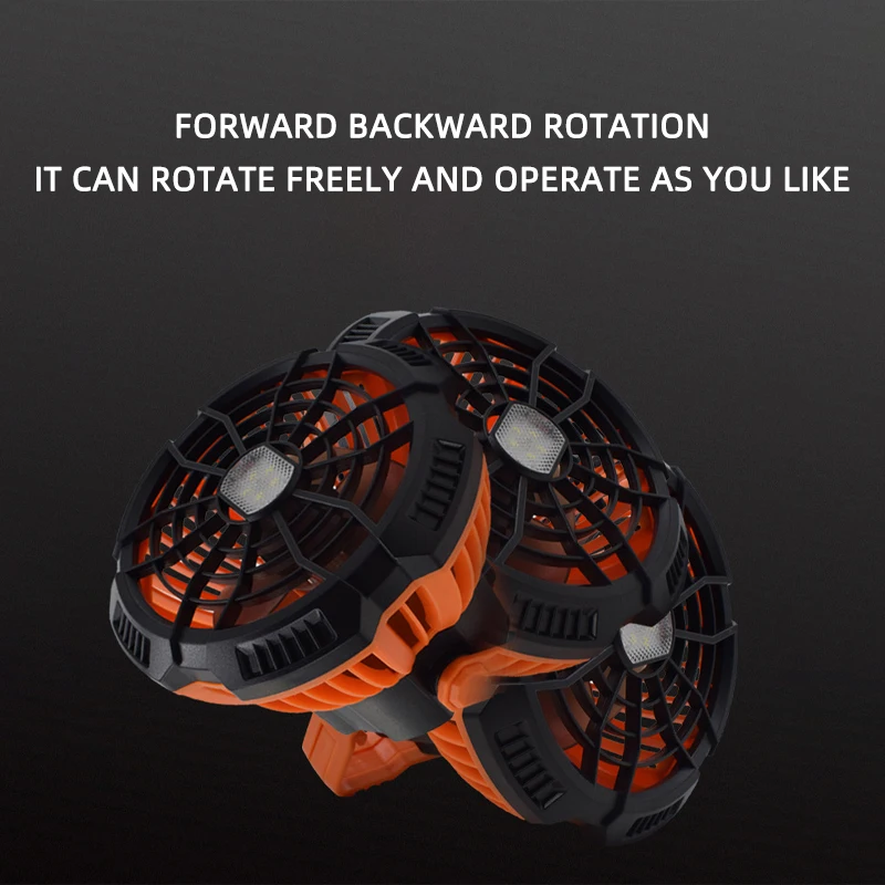 

5200mAh USB Rechargeable Camping Fan with LED Lantern Timing Remote Control 3 Speed Hanging Ceiling Fan for Bedroom Home