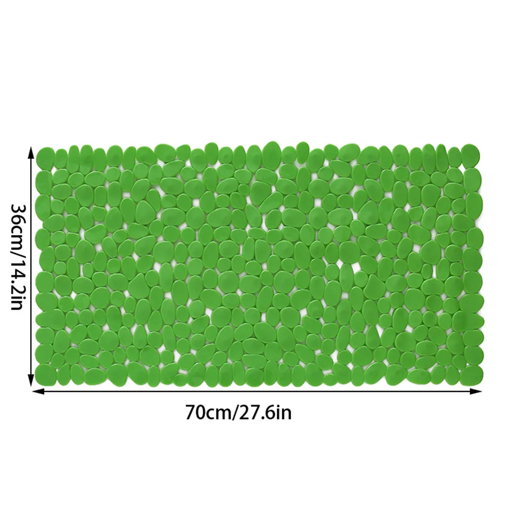 

Bathroom Non-slip Mat Bathroom Shower Bathing PVC Pad with Suction Cups Bathtub Anti-slip Mat