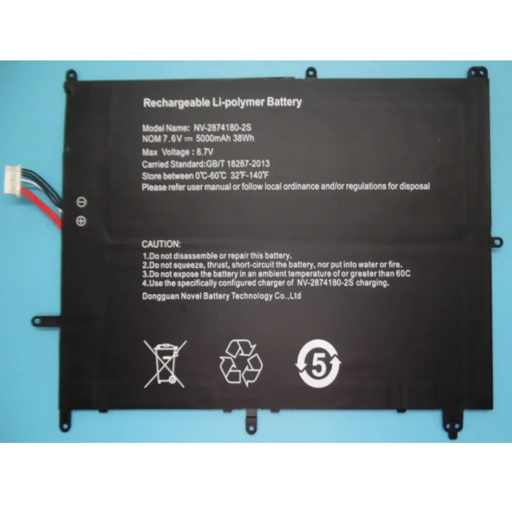 Сменный аккумулятор для аккумуляторов JUMPER 1 2 5 4 TH140A Ezbook X4 BBEN AK14 Gemini