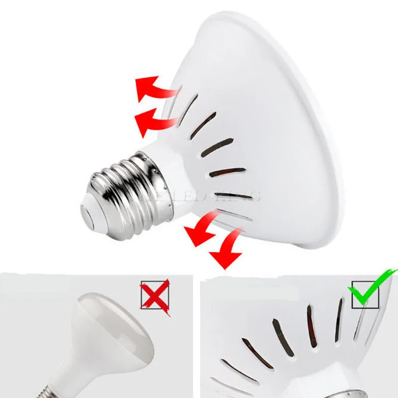 Полный спектр светать светильник Phytolamp для растения Led Grow s E27 110V 220V лампа