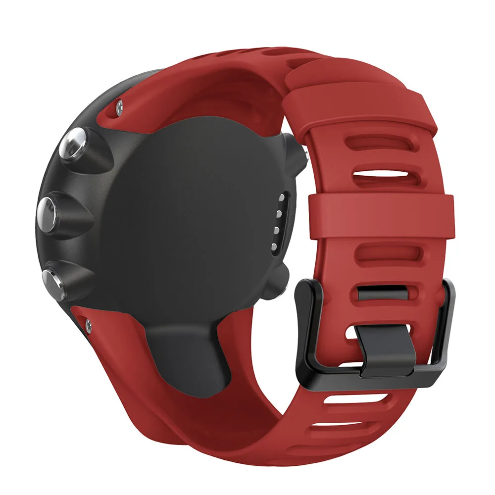 Резиновый силиконовый ремешок для SUUNTO Ambit 1 2 3 2R 2S Ambit 3S 3R 3P Ремешки для наручных часов 24 мм спортивные часы ремешок черная Пряжка браслет