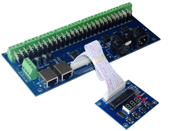 Лучшая цена 1 шт. яркий светодиодный RGB-регулятор высокой мощности А * 27 каналов |