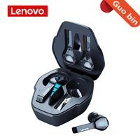 new lenovo hq08 tws wireless bluetooth headphones with microphone earphones aac hifi music headset gamer earbuds