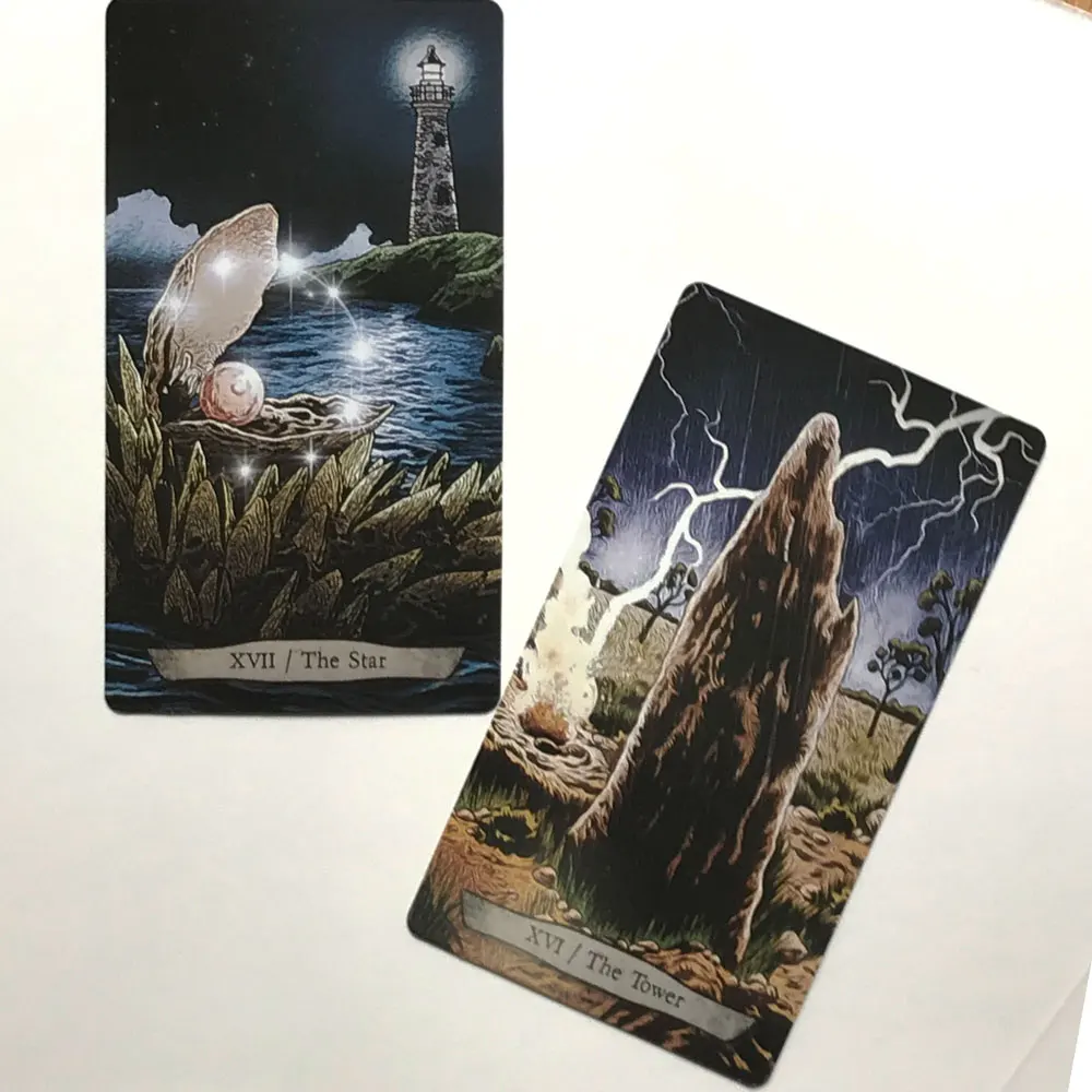 

Hote Sale Family Party Friends Play Cart 78 New Animal Totem Tarot Cards Funny Board Game Tarot Deck Card Games