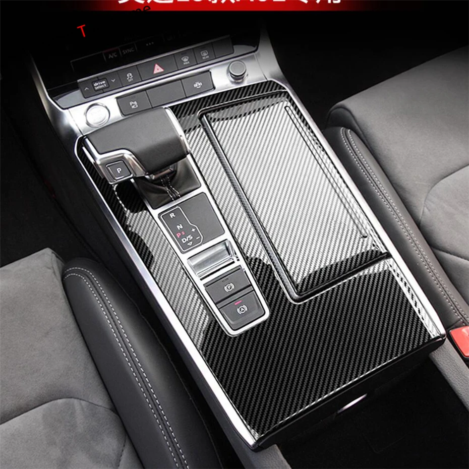 Аксессуары для салона из углеродного волокна панель переключения