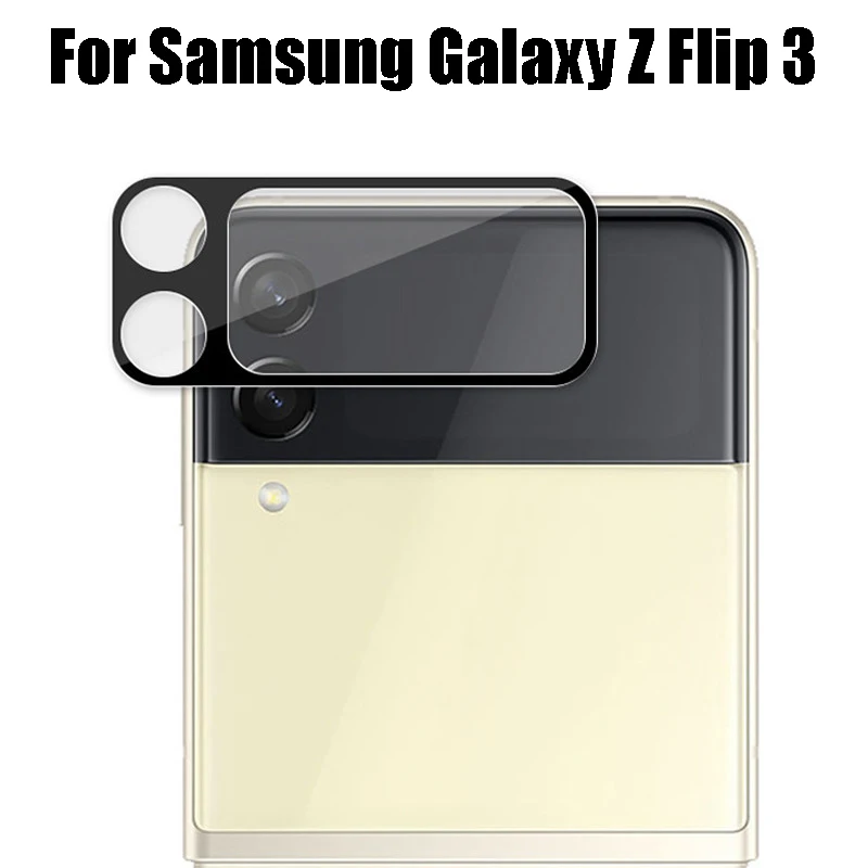 

Пленка для объектива для Samsung Galaxy Z Flip 3, задняя камера 9H, закаленное стекло с защитой от царапин, водонепроницаемая задняя пленка для Smasung Galaxy ...