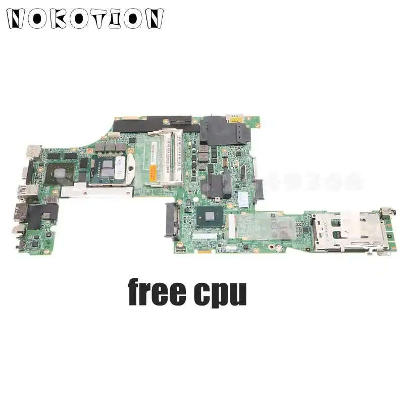 NOKOTION материнская плата для ноутбука Lenovo ThinkPad W510 63Y1896 63Y1551 63Y2022 75Y4115 08271 3 48.4CU14.0 1G