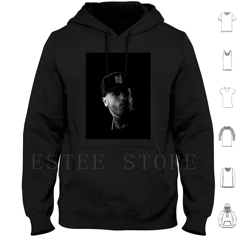 

Nicky Jam-жестокое большинство праздновать день рождения толстовки с длинным рукавом Nicky Jam Singer музыка Ник Ривера