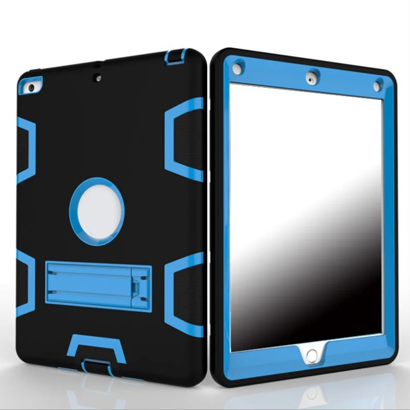 Новый противоударный резиновый чехол с жесткой подставкой для Ipad Air 2/ pro 9 7