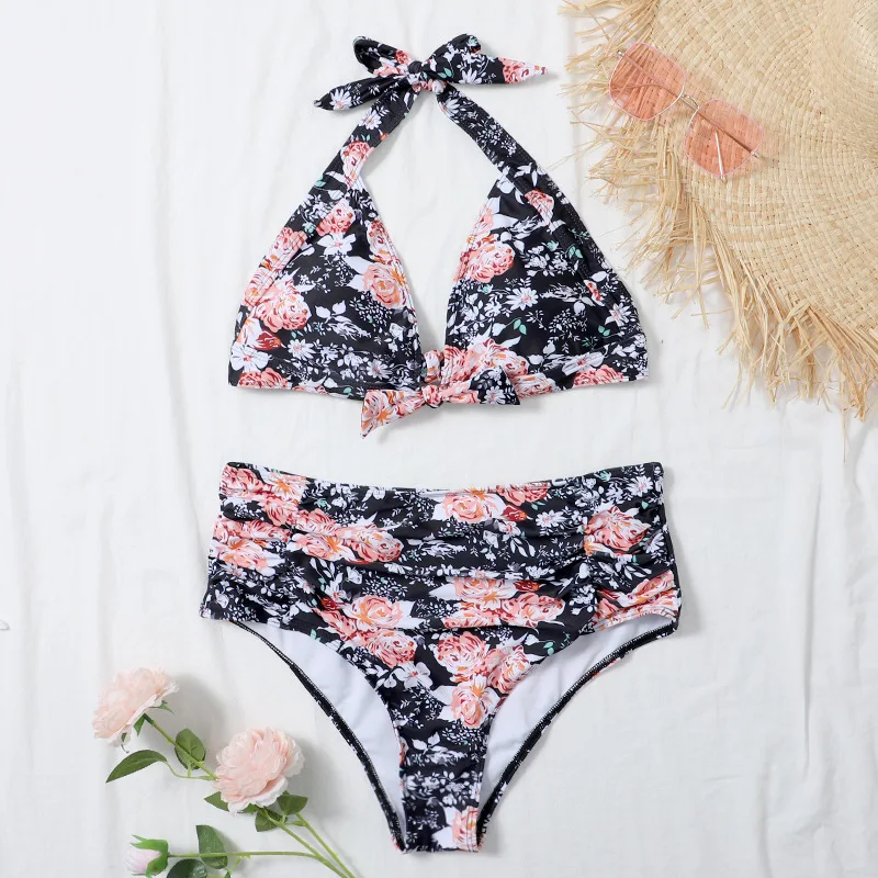 

Two piece split bikini women's swimsuit