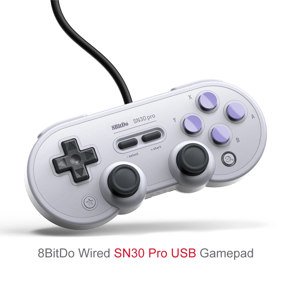 Оригинальный игровой коврик 8BitDo проводной SN30 Pro usb-геймпад контроллер для nintendo