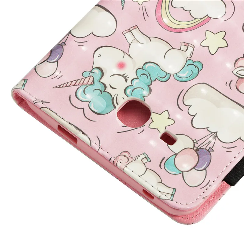 

Wekays For Samsung Tab A 2016 T280 Cartoon Unicorn 3D Leather Fundas Case For Samsung Galaxy Tab A A6 7.0 T280 T285 Cover Cases