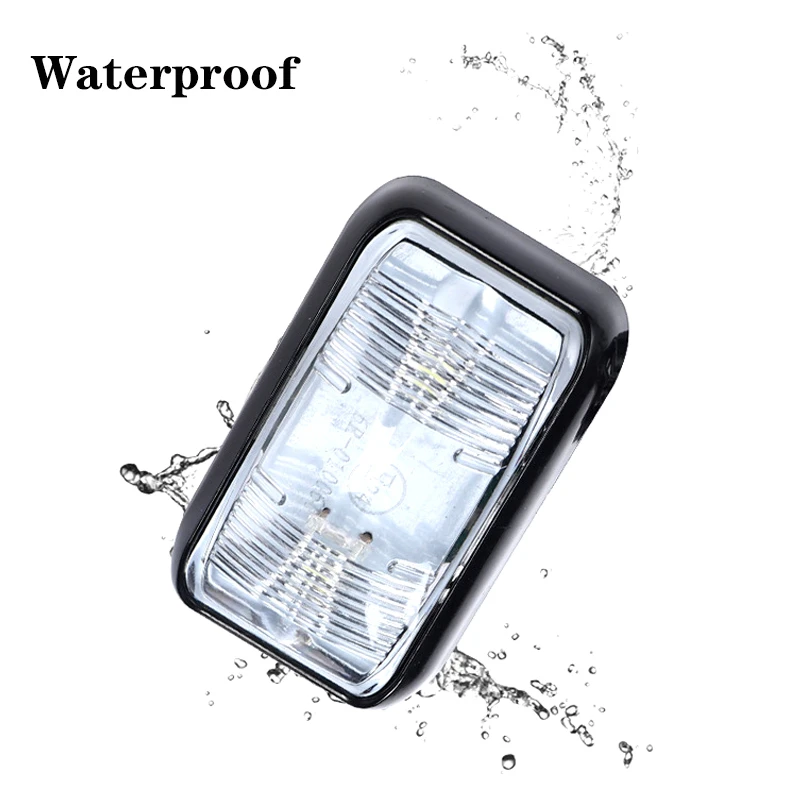 Светодиодный Маркер IP68 водонепроницаемый красный и янтарный 12 В/24 В 2