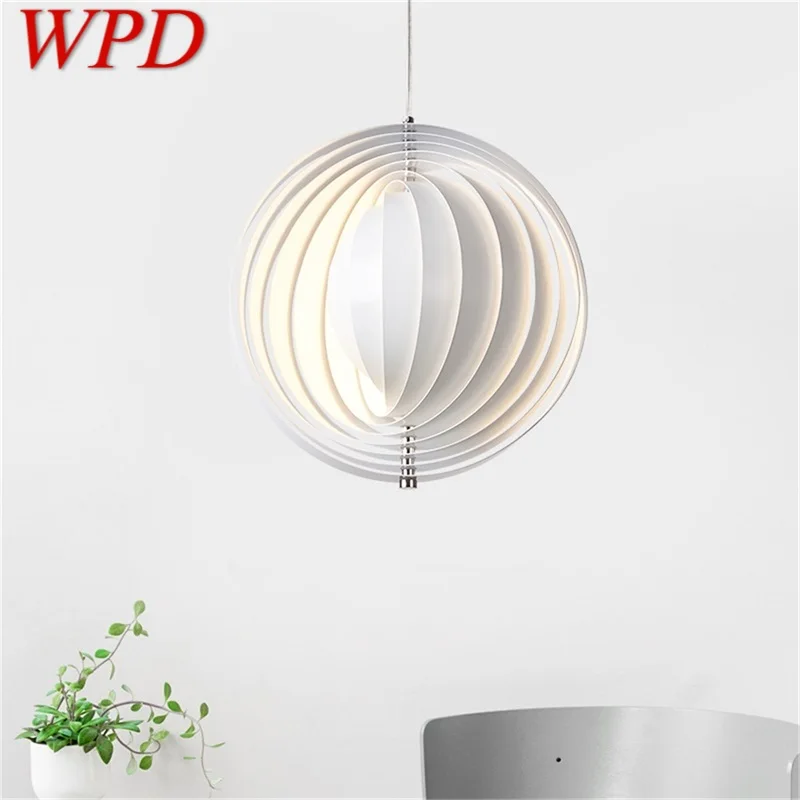 

WPD Pendant Light Modern Creative White LED Lamps Fixtures For Home Decorative Dining Room