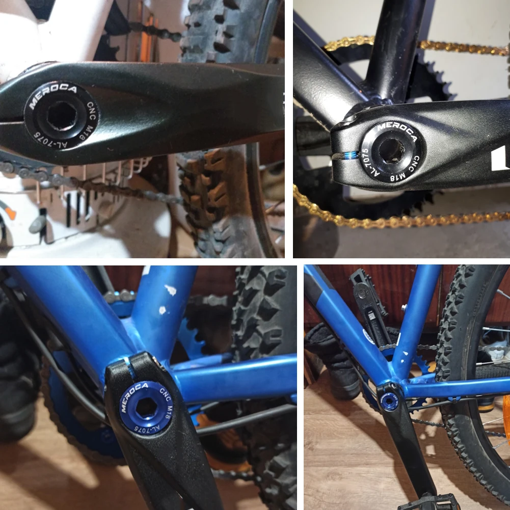 Винт с ЧПУ из алюминиевого сплава для горного велосипеда винты M18/M19/M20 Прямая