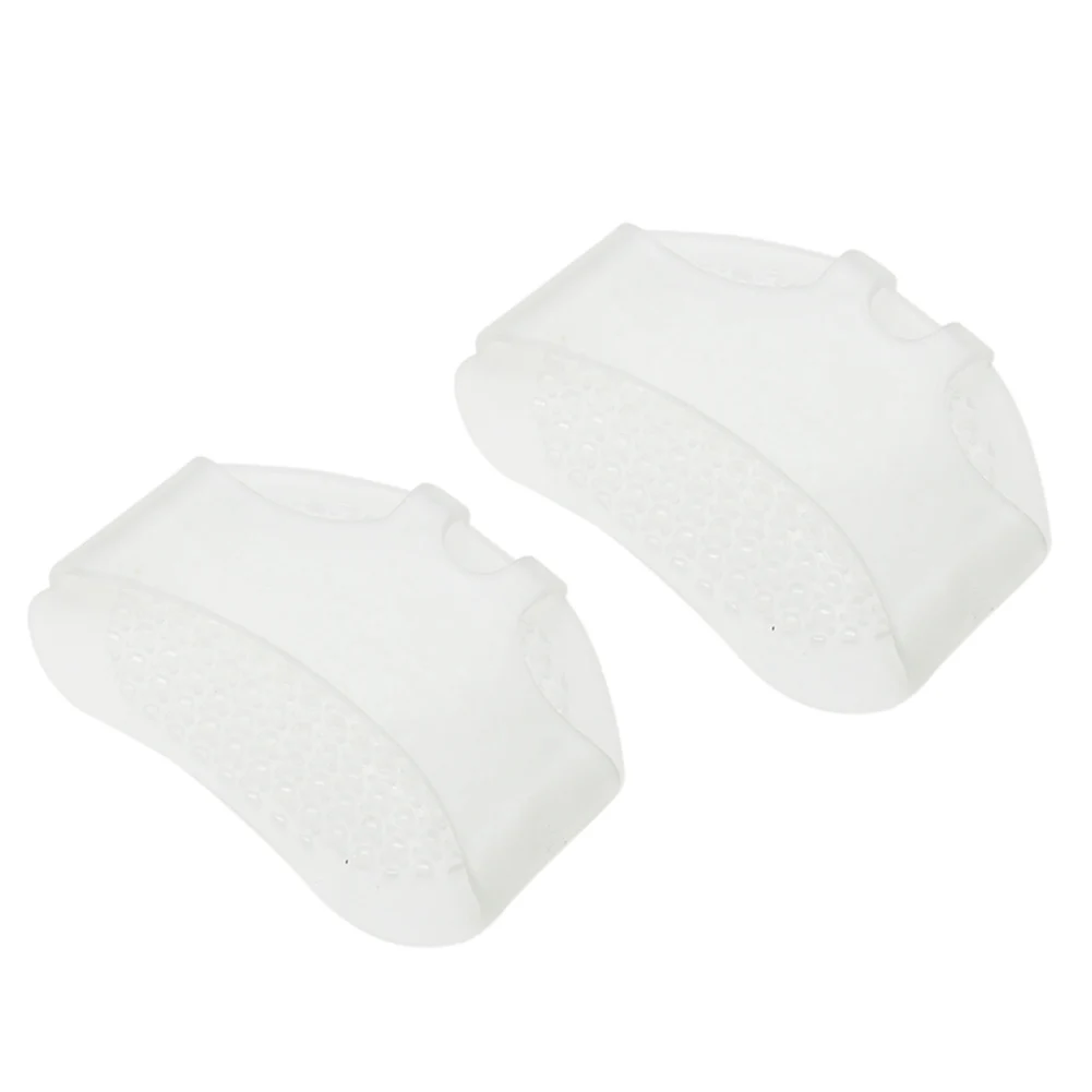 

1Pair Silicone heel pads Soft Forefoot Half Yard Pads Invisible High Heel Shoes Slip Resistant Half Yard Pads Foot Care Tools