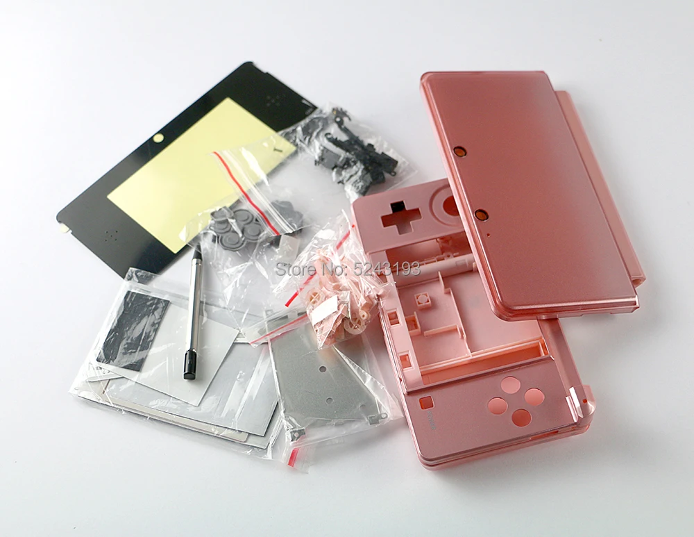 1 комплект полный корпус чехол с объективом экрана для 3DS запасные части ремонта