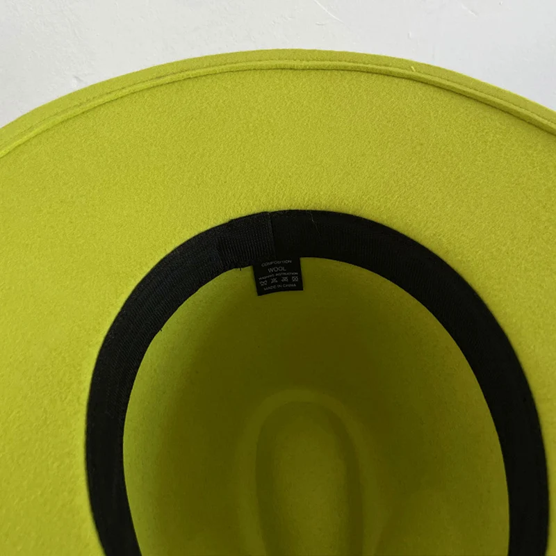 

New Winter High Top Fashion Designer Wool Hat For Women Solid Causal Fedora Cap Lady Custom Panama Jazz Hat Sombrero Mujer Cape