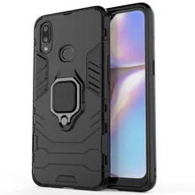 Armor Shockproof Ring Holder Case For Samsung Galaxy A10 A10S A10E Core Hard PC Soft TPU Hybrid Rugged Back Cover