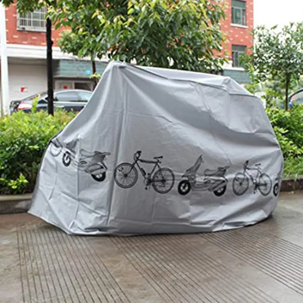 

Waterproof Bike Cover Cycling Portable Rain Snow Dust Sunshine Resistant Cover Indoor Outdoor Bicycle Motorcycle Accessories