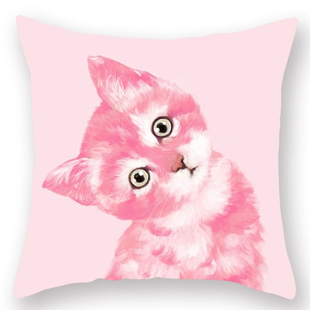 

IMIXLOT Cartoon Animal Pillow Cover in Home Decor PillowCase Decoration45*45 Pillow Case