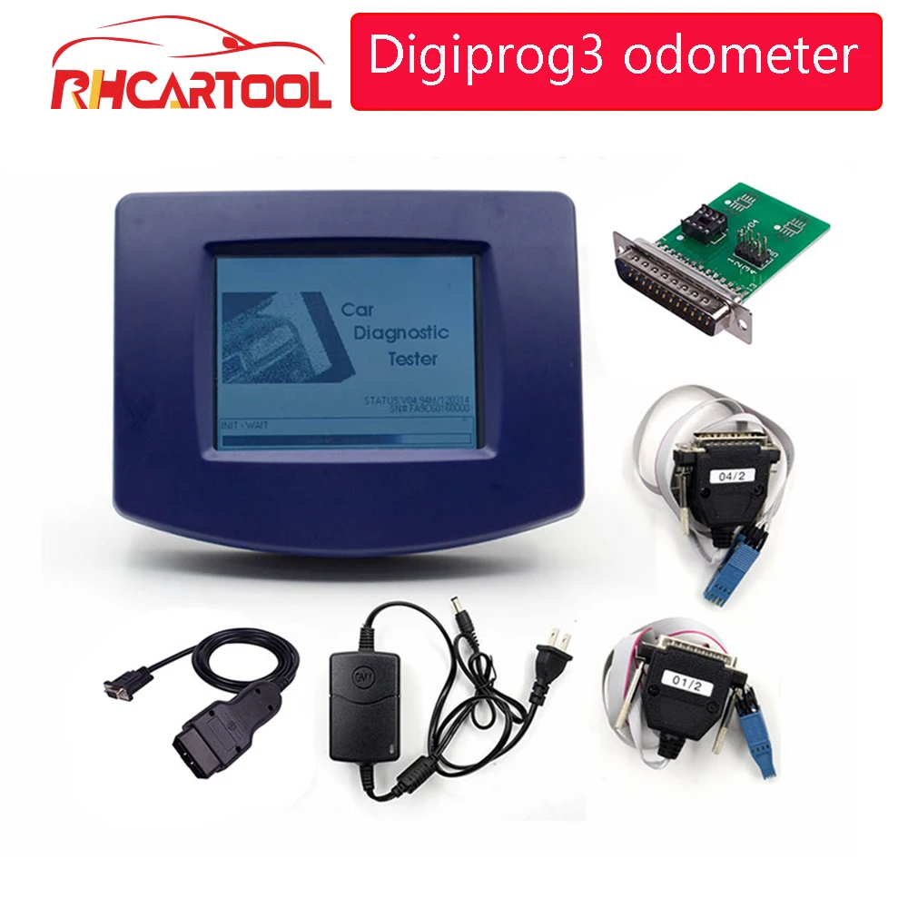 Диагностический инструмент Digiprog III V4.94 Digiprog 3 с OBD2 ST01 ST04 кабель коррекция одометра инструмент Digiprog3 A+++ Качество