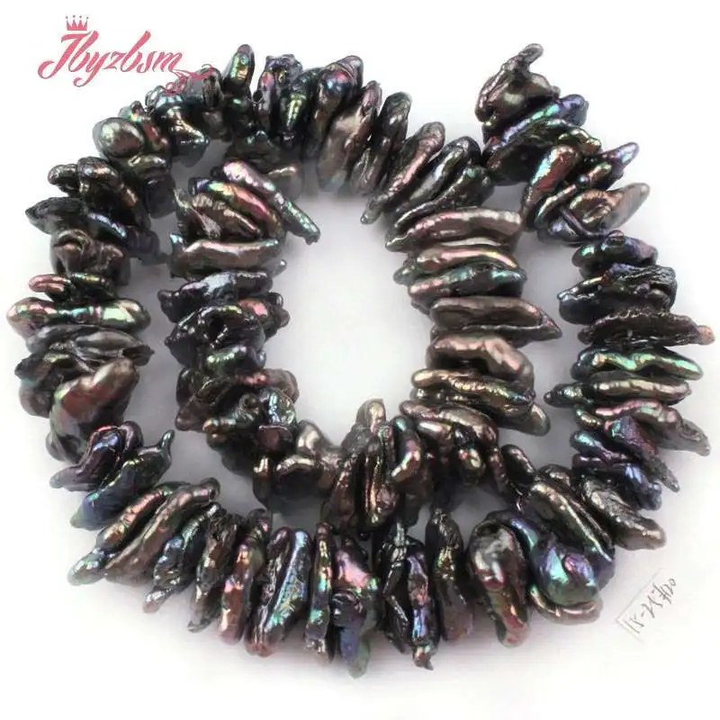 6x15-10x18mm Rondelle Heishi пресноводный жемчуг рыхлый натуральный камень бусины для самостоятельного изготовления ювелирных изделий Ожерелье Браслеты Strand 15"