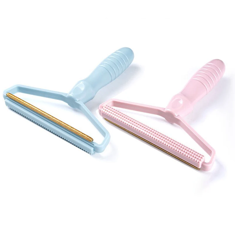 

Portable Hair Remover Manual Clothes Lint Remover Fuzz Shaver Brush Double Side Hair Cleaning Tool for Woven Coat Carpet