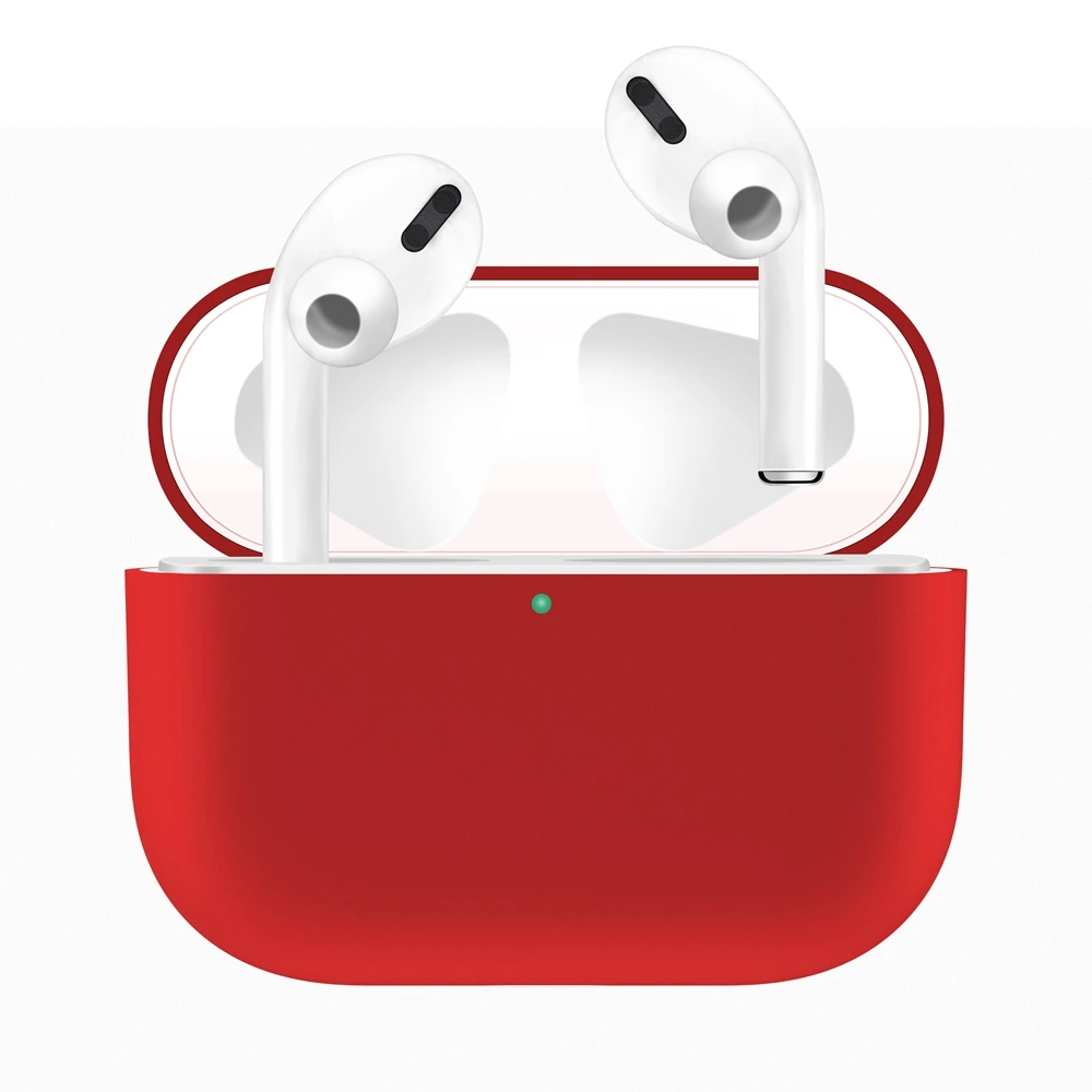 Для Apple AirPods Pro Чехол силиконовый Bluetooth беспроводной TWS наушники защитный чехол для Air Pods Pro чехол противоударный