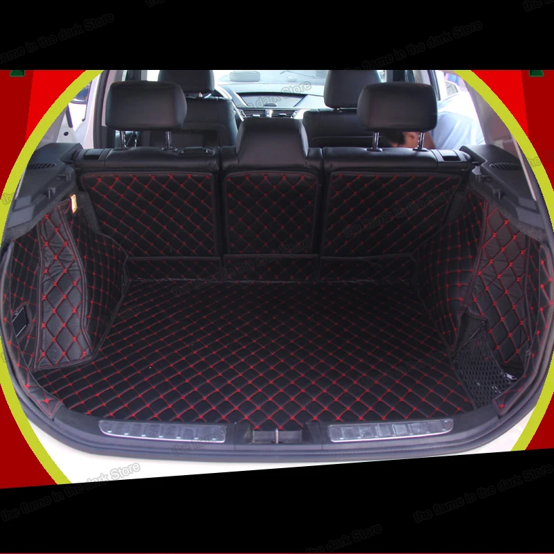 Кожаный коврик Lsrtw2017 для багажника автомобиля грузовой Bmw X1 2009 2010 2011 2012 2013 2014 2015 E84