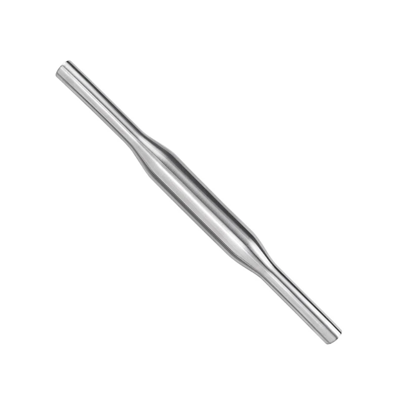 

French Metal Baking Rolling Pin Stainless Steel for Italian Bread Pizza Crust X7JE