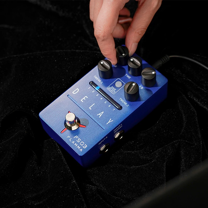 FLAMMA FS03 стерео педаль эффектов задержки 6 с 80s Looper Storable Presets Tap Tempo Trail функция | Спорт