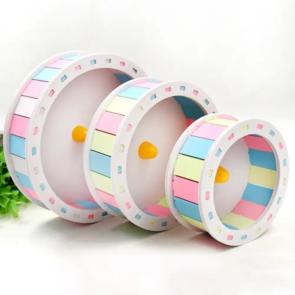 

Хомяк немой летающая тарелка колесо для тренировок Золотого медведя диск для бега Pet Цвет диск в форме зверька спортивные Фитнес игрушка