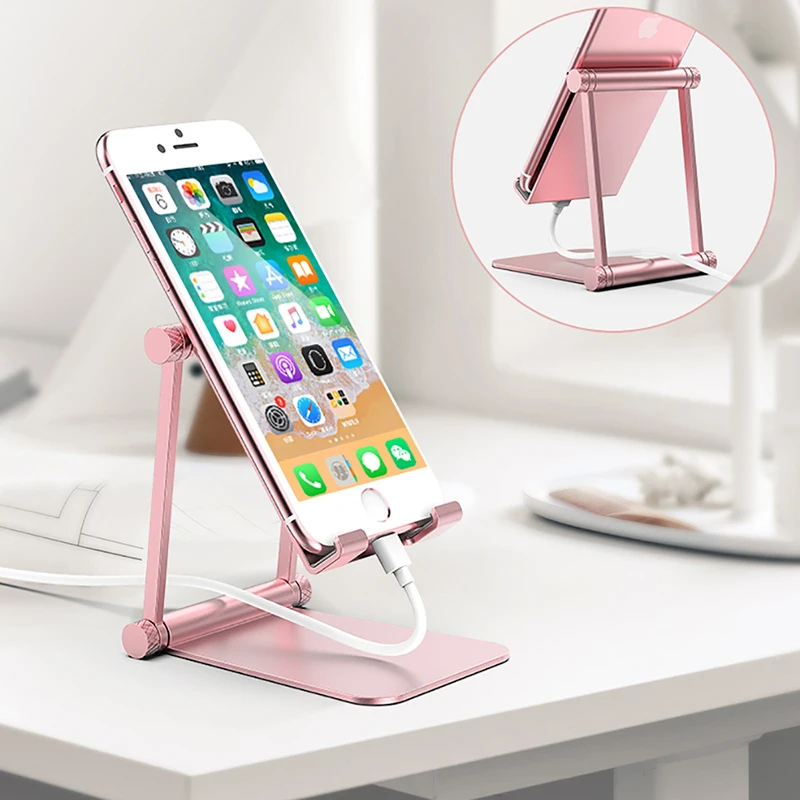 Универсальный держатель для телефона Подставка iPhone 11 Xiaomi mi 9 металлический