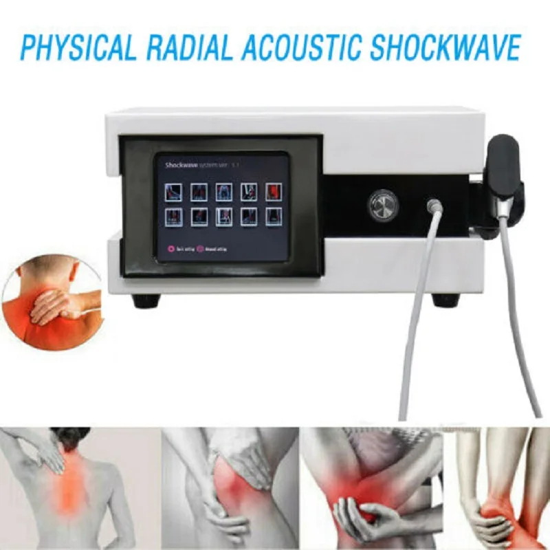 

Extracorporeal Shock Wave Phsiotherapy Equipment Salon Use Pneumatic Shockwave Therapy Machine Health Care Body Pain Relief