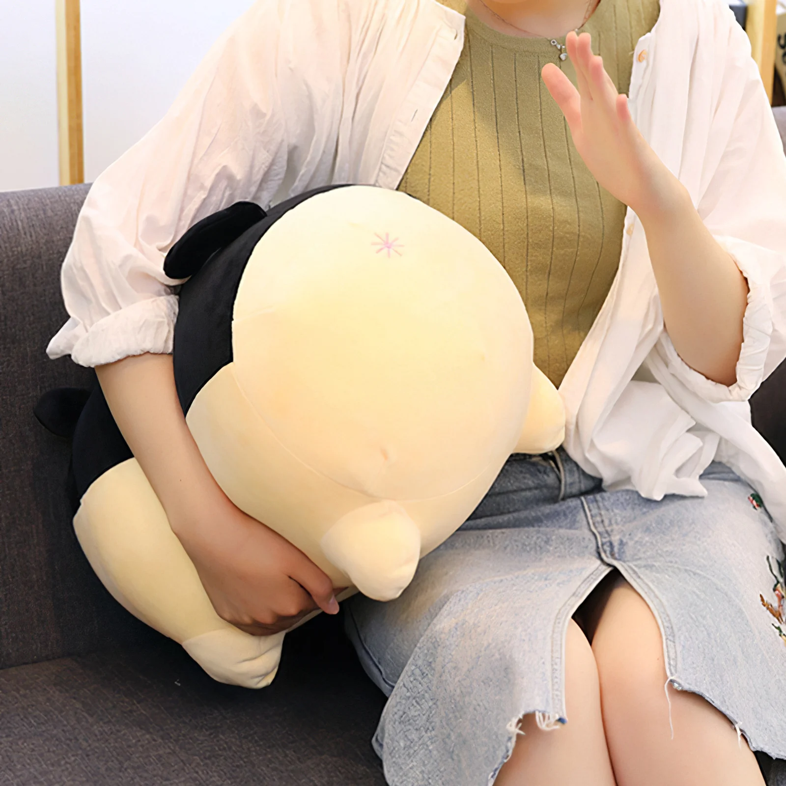 Мультяшная милая собака плюшевая игрушка подушка мягкое животное корги подарок