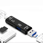 5-в-1 Micro USB и USB OTG кардридер, высокоскоростной Многофункциональный USB 2,0 U диск OTG TFSD для телефонов Android, ПК, компьютеров