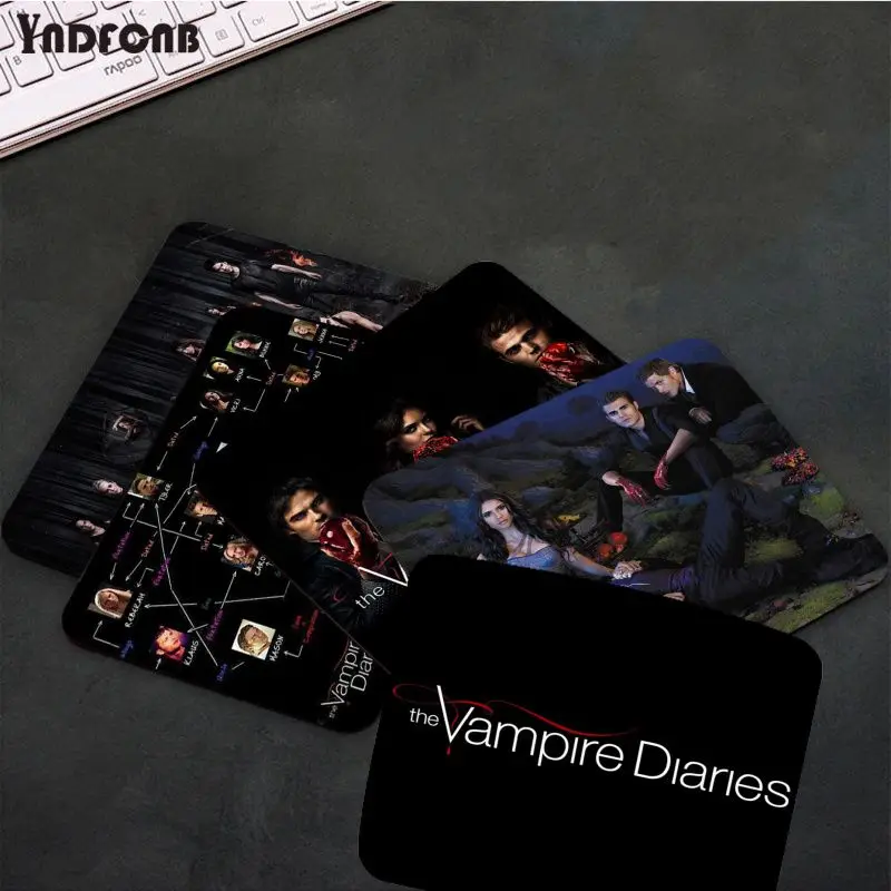 

The Vampire Diaries Stefan Damon Salvatore gamer play mats Mousepad for CS GO/LOL Smooth Writing Desktops Mate gaming mouse pad