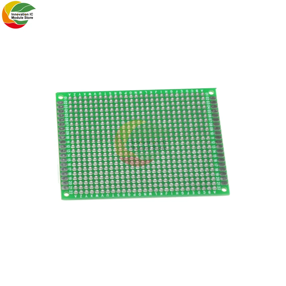 Ziqqucu 5 шт. 6x8 см двухсторонняя печатная плата цепь Универсальный DIY прототип печатной платы