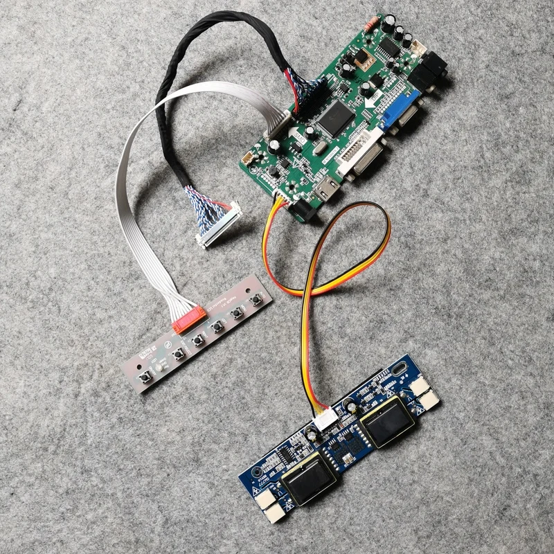 

M.NT68676 4-CCFL Kit LVDS 30 Pin LCD Drive Board 1280*1024 VGA+DVI Fit TD170WGCA1/TD170WGCB2/PM190SX/TM190SX/TM181SX Matrix