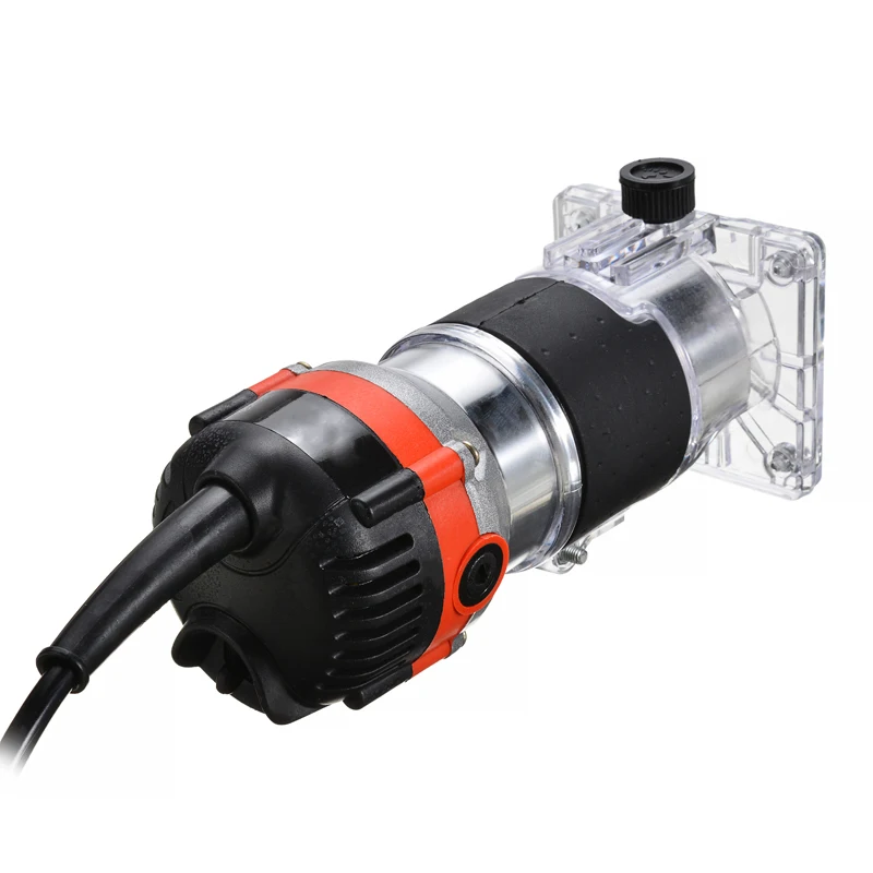 220 В 530 Вт Электрический ручной триммер фрезерный станок с деревянной отделкой 1/4