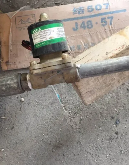 

1- 1/2" Brass solenoid valve electromagnetic water valve
