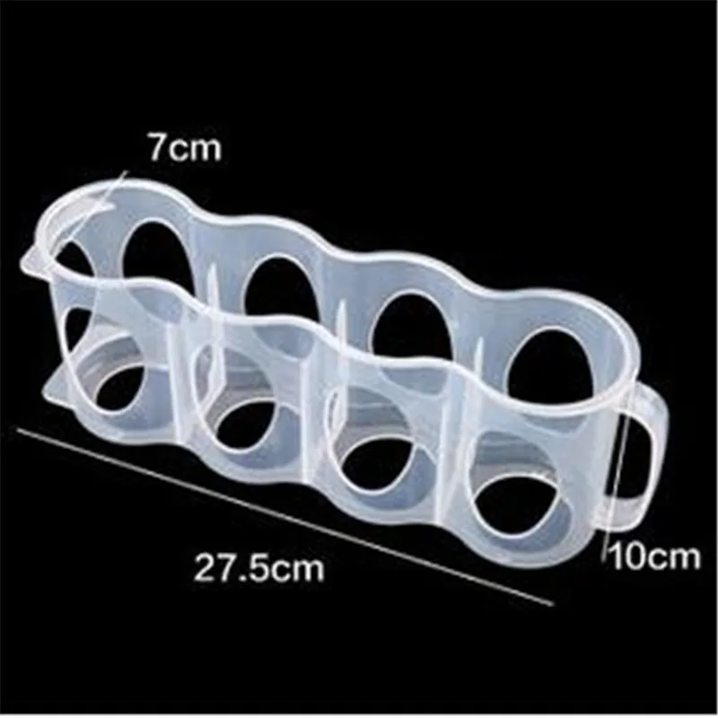 

Kitchen Refrigerator Storage Box Kitchen Accessories Cola Beverage Space-saving Finishing Four Case Organizer Storage Containers