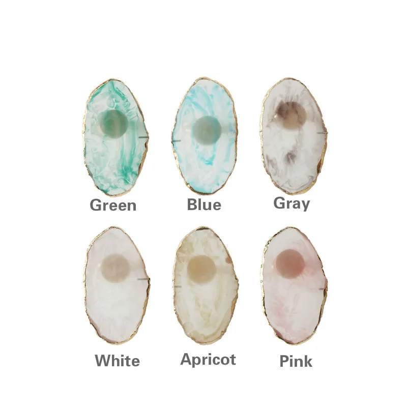 Поддон для наращивания ресниц 1 шт. кольцо клея из смолы эллипс фотодержатель