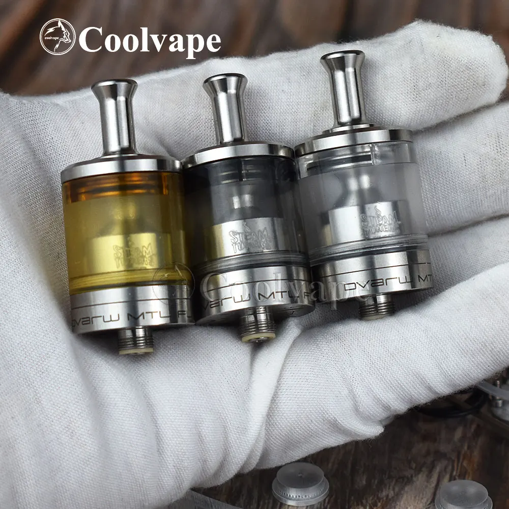Coolvape SteamTuners Dvarw FL MTL 22 мм rta Top Fill Nano Kit с дрип-типом Taifun gtr вместимостью 2 мл материал
