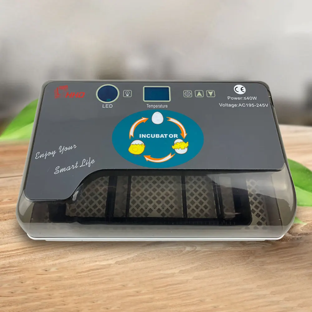 

12 Eggs Duck -candlers Led Incubator Bird Chicken Poultry Digital Machine Incubadora Automatic Turning Hatcher Goose